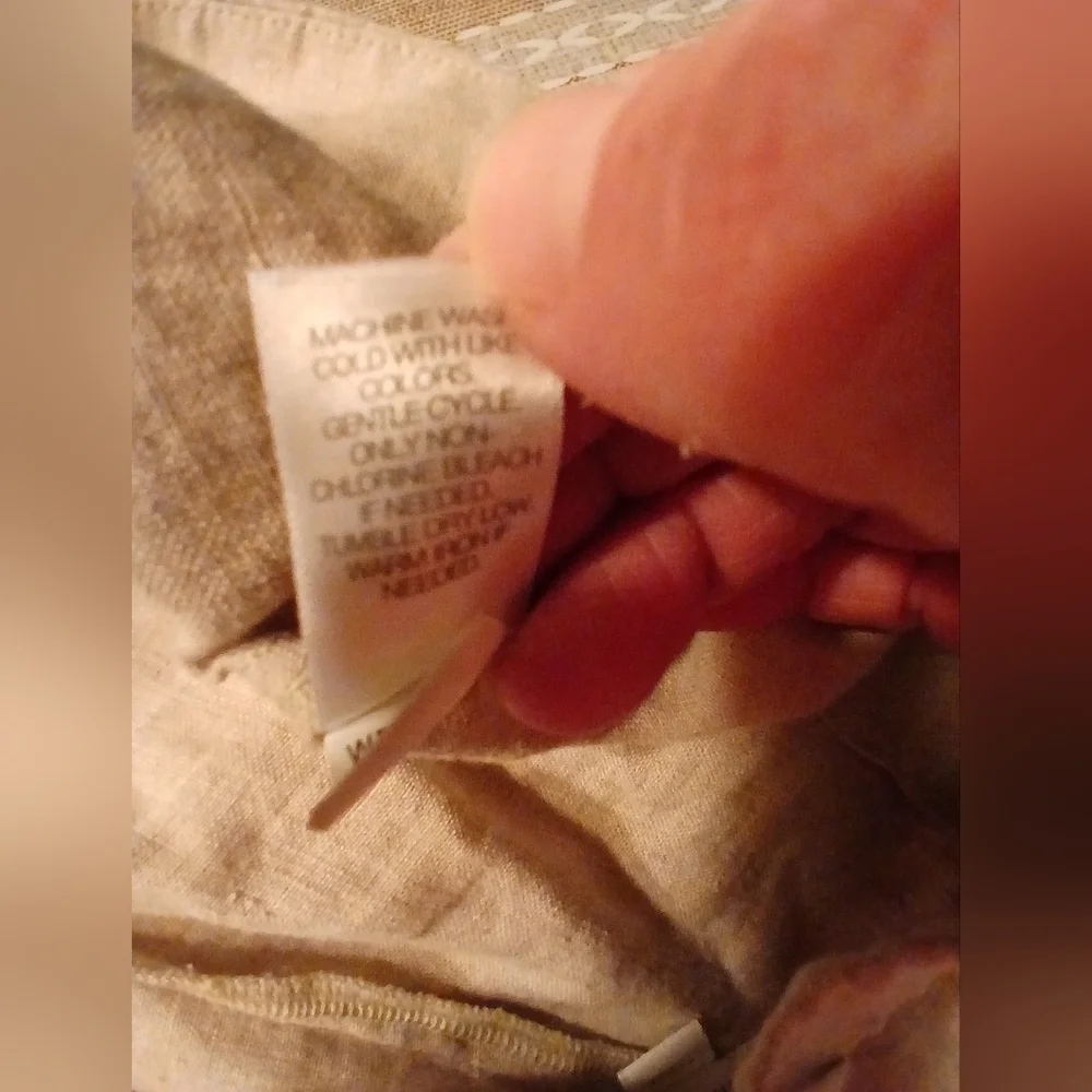 J. Jill Love Linen Pants Women Small Minimalist Granola Girl Office Wear - Picture 7 of 9